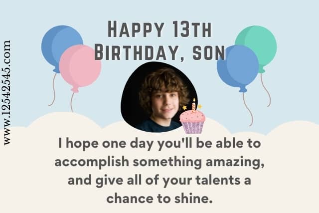 Happy 13th Birthday Messages from Parents