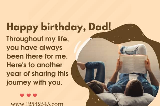 Sweet Happy Birthday Wishes for Dad from Daughter