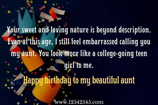 Heart Touching Birthday Wishes for Aunt