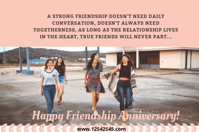 Friendship Anniversary Messages