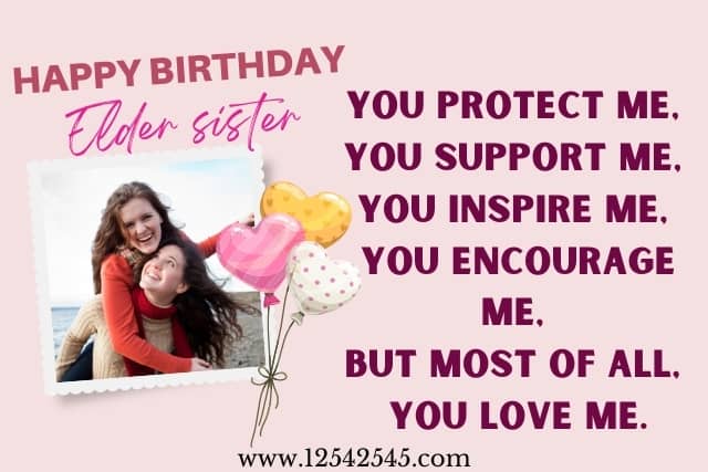 Heart Touching Birthday Wishes for Younger Sister
