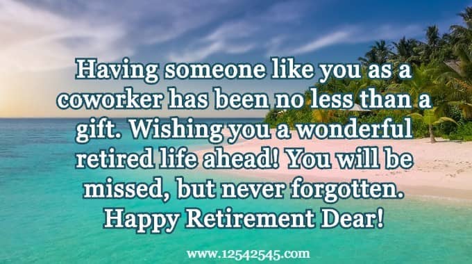 Retirement Quotes for Workmate