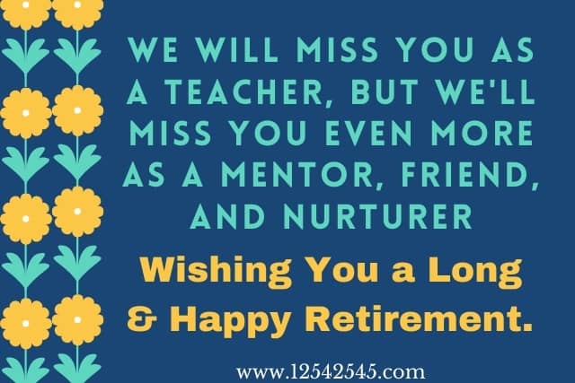 Retirement Quotes For Teachers