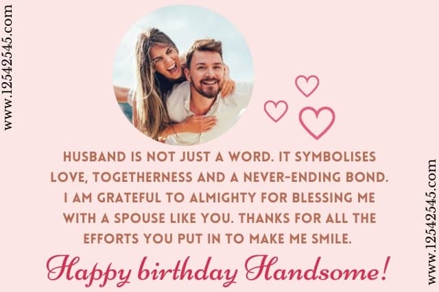 Birthday Wishes For Husband